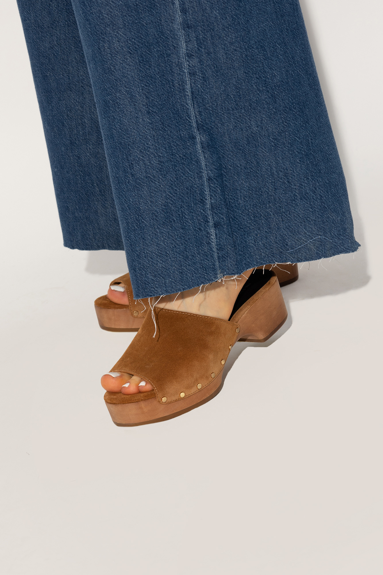 Mara suede platform fashion sandal